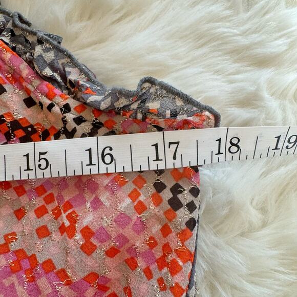 Parker Sleeveless Ruffle Peplum Camisole Top Small - Picture 6 of 9